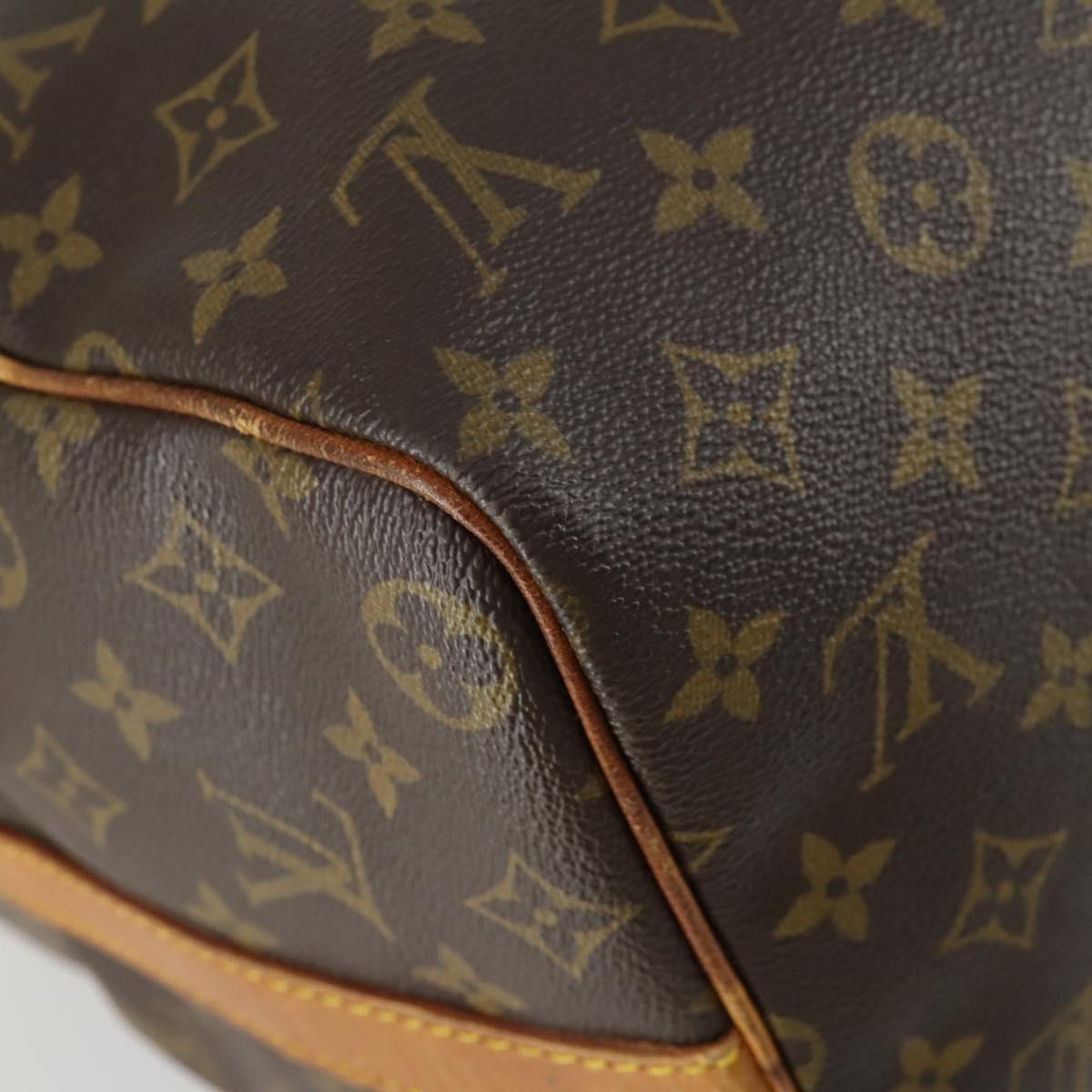 Louis Vuitton Keepall Bandouliere Bag Monogram Canvas, BROWN, CANVAS, Travel bag
