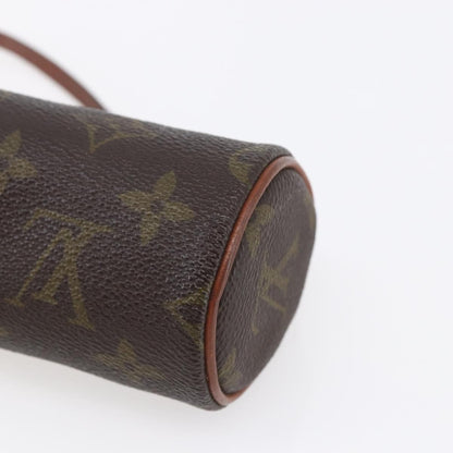 Louis Vuitton Papillon Pochette Monogram Canvas, BROWN, CANVAS, Clutche & pouche