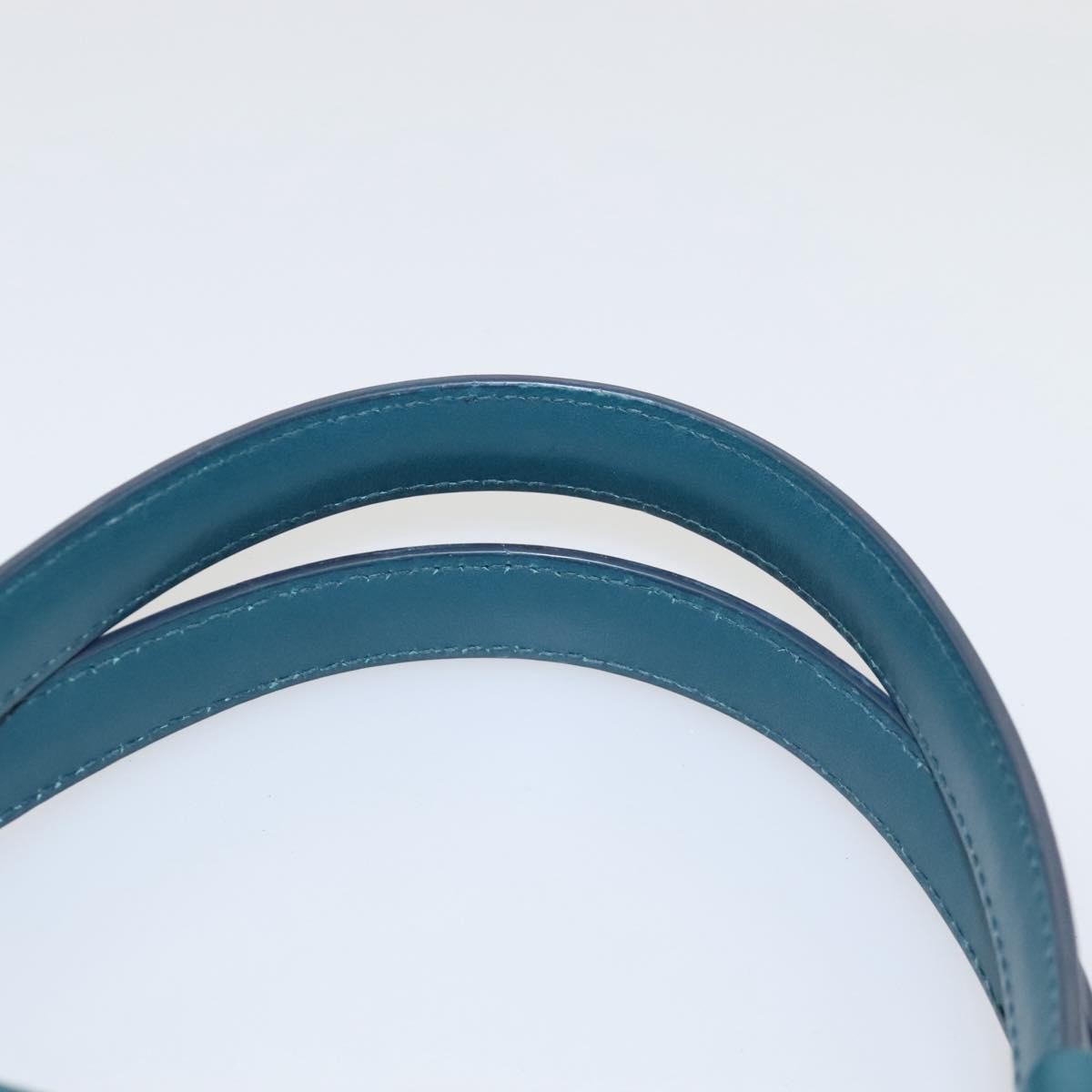 Bvlgari Handbag Leather, TURQUOISE, LEATHER, Handbag