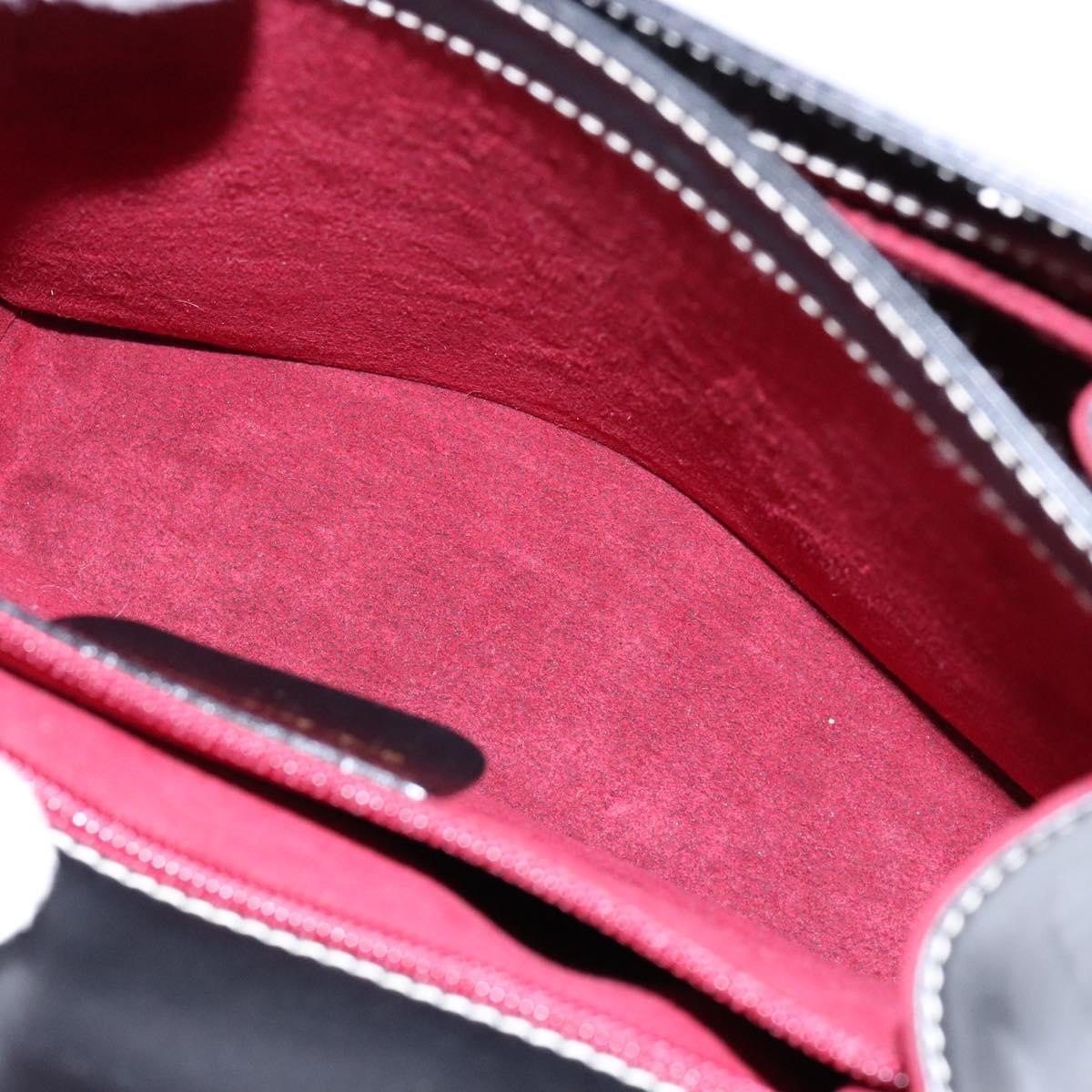 Salvatore Ferragamo Gancini Convertible Top Handle Bag Leather, BLACK, LEATHER, Handbag