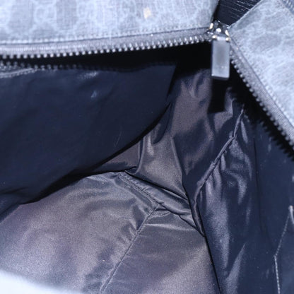 Gucci Convertible Zip Tote GG Canvas, BLACK, PVC, Tote bag