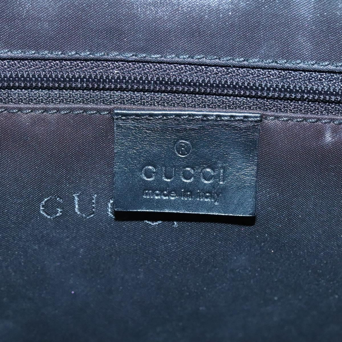 "Gucci Vintage Jackie Tote Canvas, Leather", BLACK, CANVAS, Tote bag