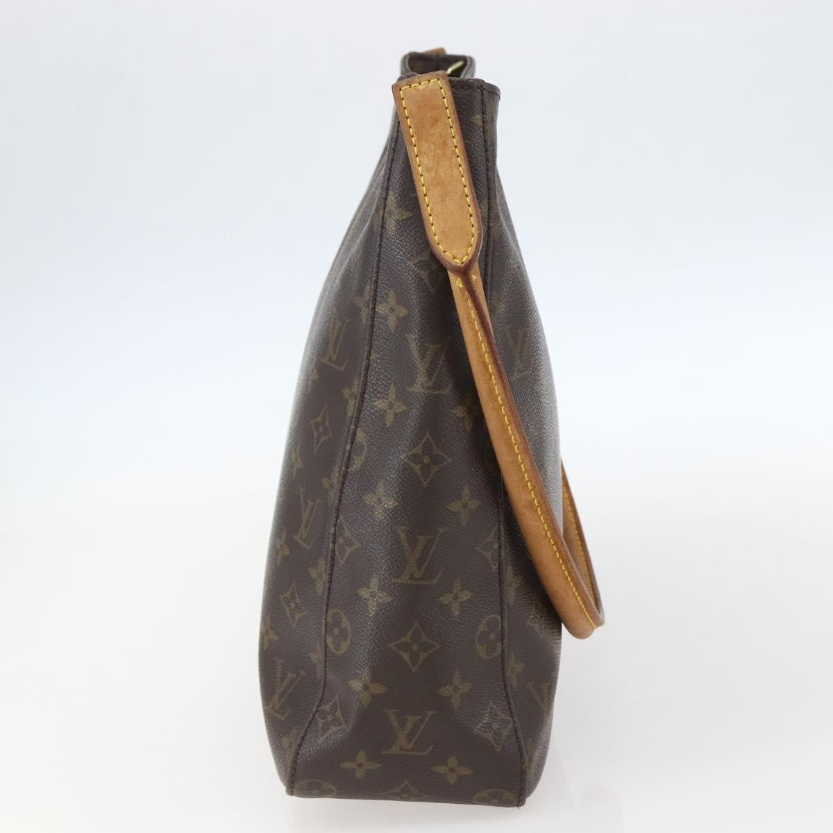 Louis Vuitton Looping Handbag Monogram Canvas, BROWN, CANVAS, Shoulder bag
