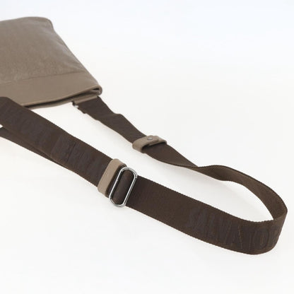 Salvatore Ferragamo Gancini Shoulder Bag Leather, BEIGE, LEATHER, Shoulder bag