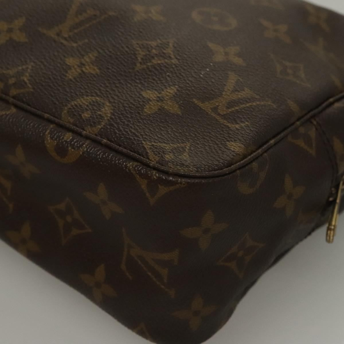 Louis Vuitton Trousse Toilette Monogram Canvas, BROWN, CANVAS, Clutche & pouche