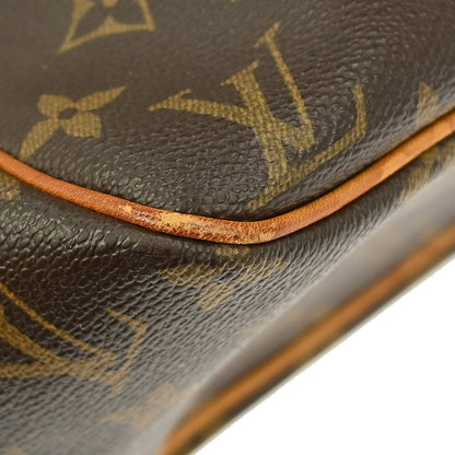 Louis Vuitton Batignolles Handbag Monogram Canvas, BROWN, CANVAS, Handbag