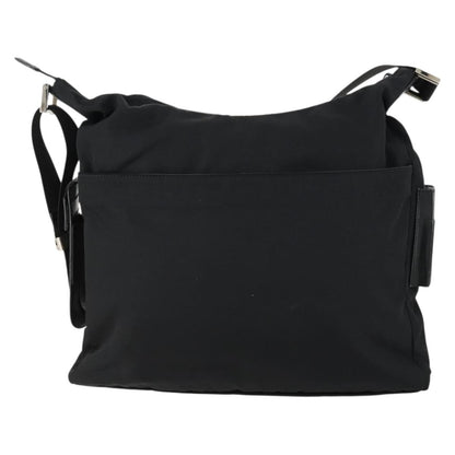 Prada Vintage Shoulder Bag Tessuto, BLACK, CANVAS, Shoulder bag