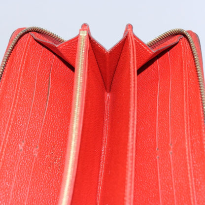 Louis Vuitton Portefeuille zippy Monogramme Empreinte Monogramme Empreinte, RED, LEATHER, Wallets