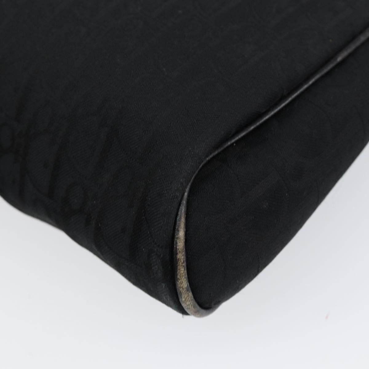 Christian Dior Trotter pouch Diorissimo Canvas, BLACK, CANVAS, Clutche & pouche