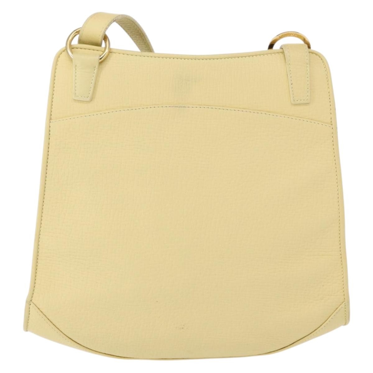 Loewe Vintage Shoulder Bag Leather, YELLOW, LEATHER, Shoulder bag