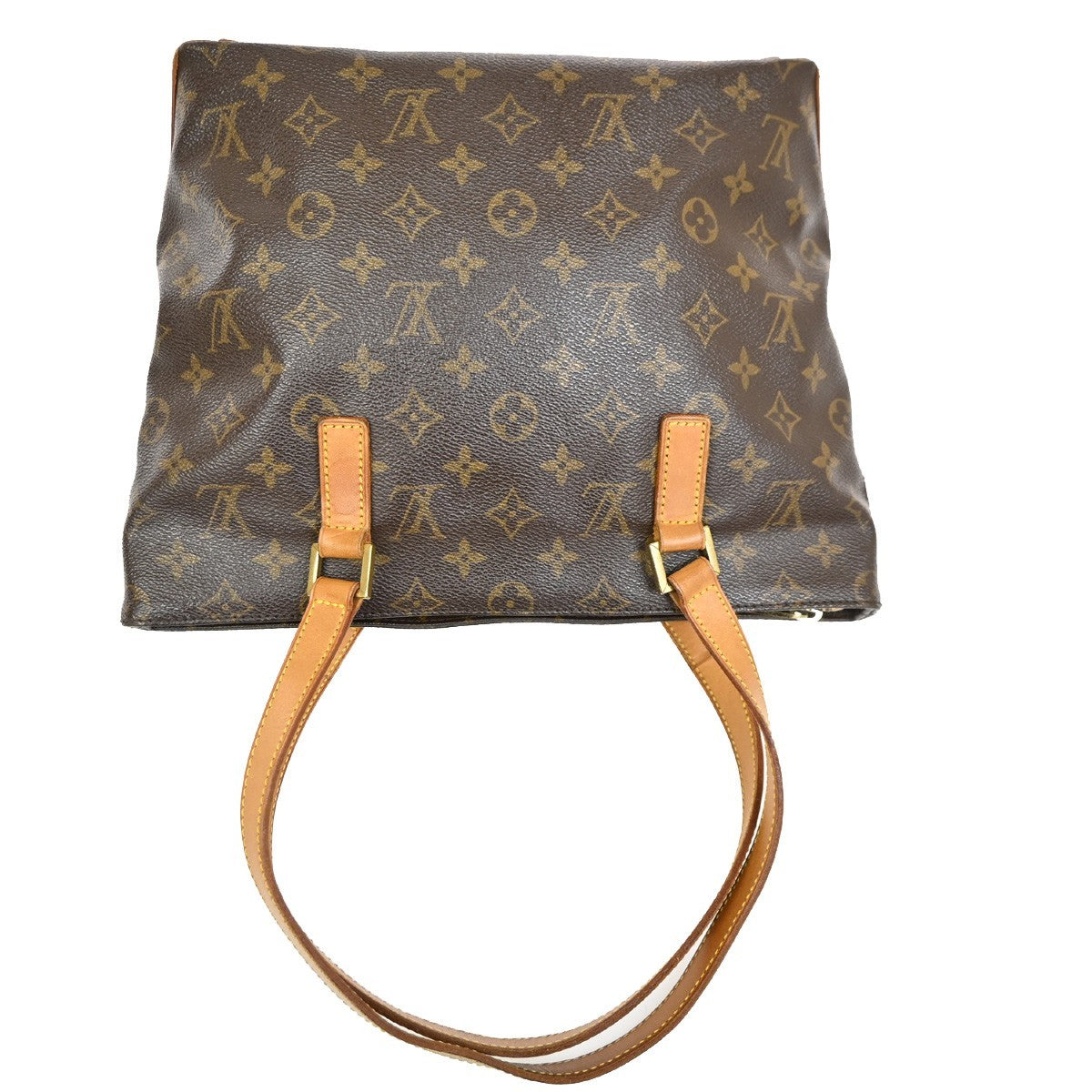 Louis Vuitton Cabas Piano Monogram Canvas, BROWN, CANVAS, Shoulder bag