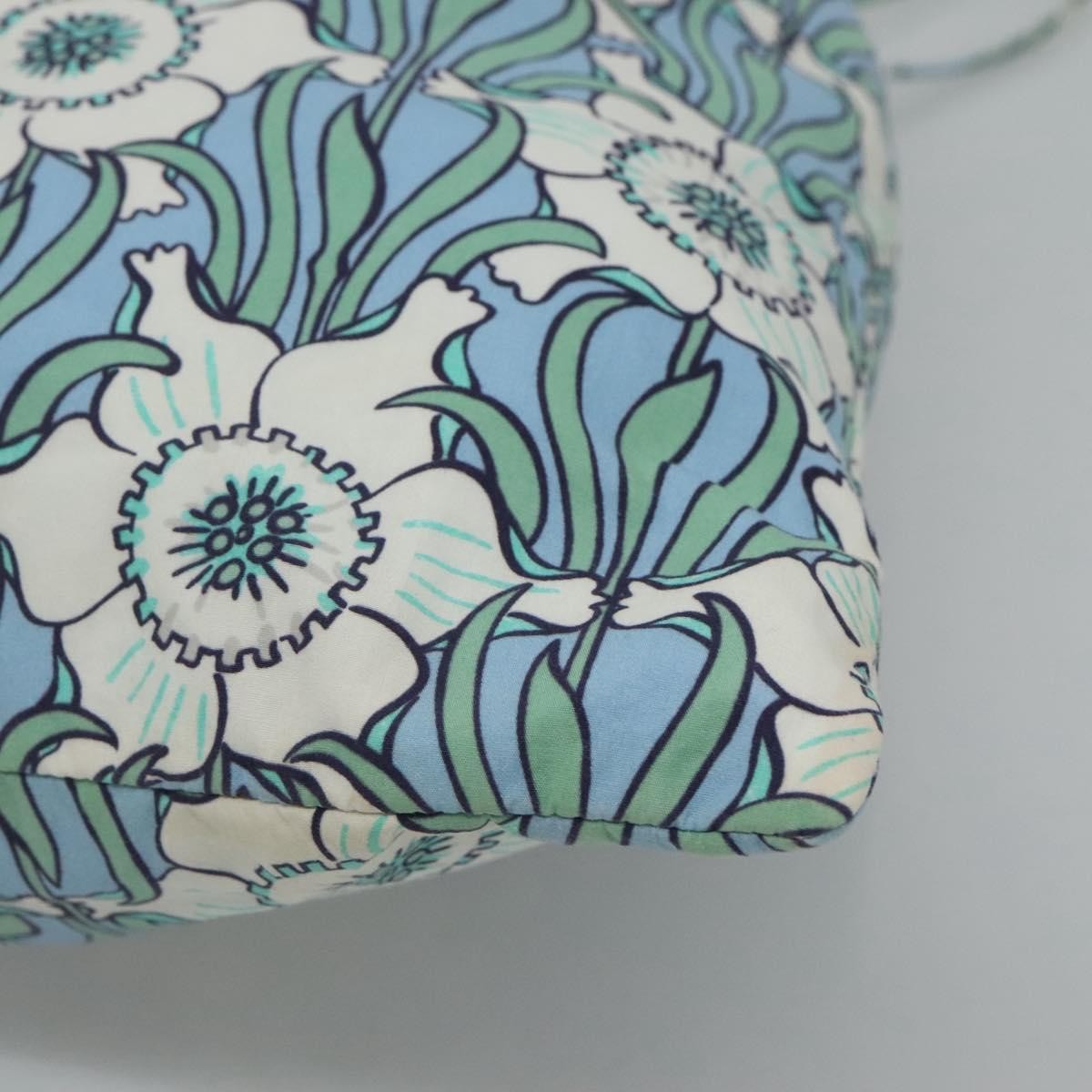 Prada Travel Pouch Tessuto, BLUE, COTTON, Clutche & pouche