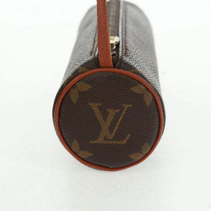 Louis Vuitton Papillon Pochette Monogram Canvas, BROWN, CANVAS, Clutche & pouche