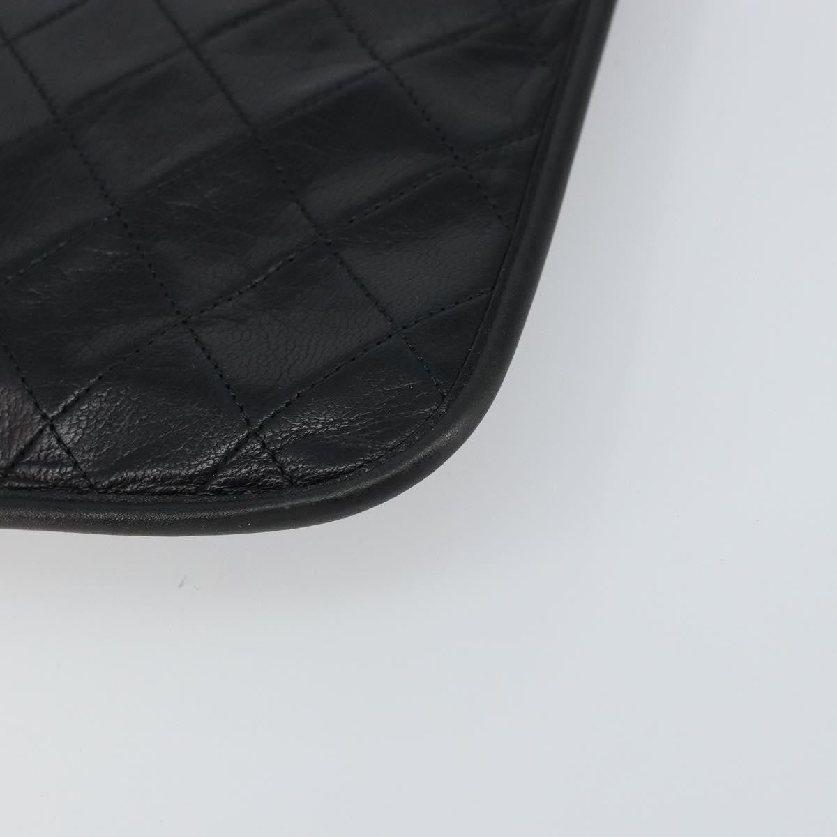 Chanel Vintage Tote Leather, BLACK, LEATHER, Tote bag