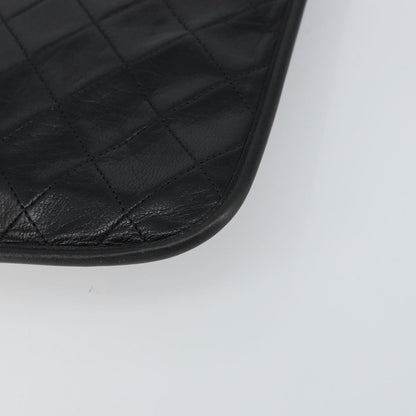 Chanel Vintage Tote Leather, BLACK, LEATHER, Tote bag