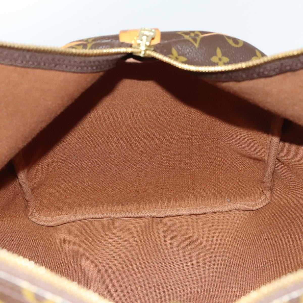 Louis Vuitton Keepall Bag Monogram Canvas, BROWN, CANVAS, Travel bag