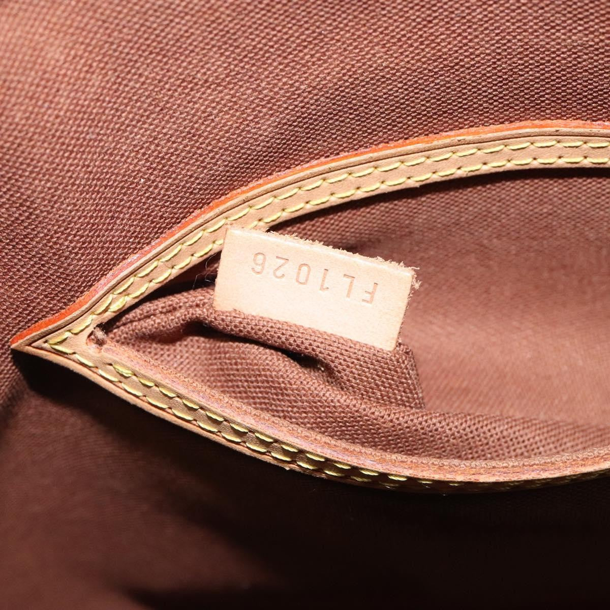 Louis Vuitton Vintage Alma Handbag Monogram Canvas, BROWN, CANVAS, Handbag