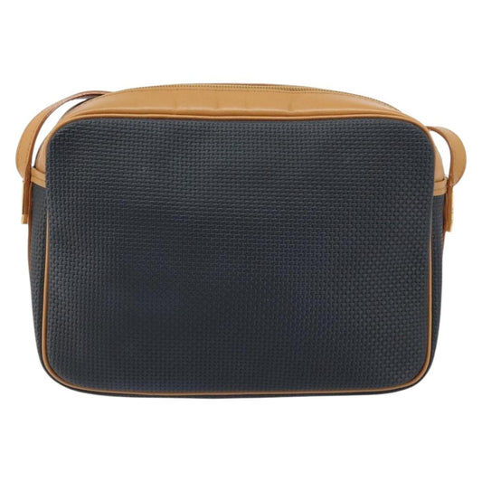 Saint Laurent Vintage Shoulder Bag Canvas, Navy, Canvas, Shoulder Bag