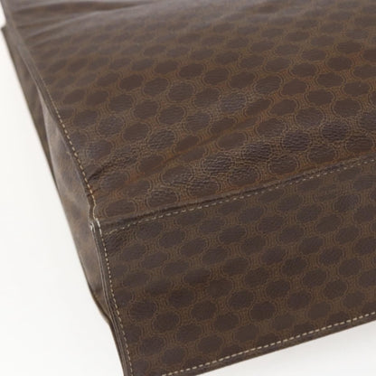 Celine Vintage Macadam Tote bag Canvas, BROWN, CANVAS, Tote bag