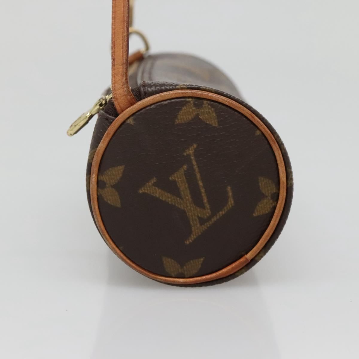 Louis Vuitton Papillon Pochette Monogram Canvas, BROWN, CANVAS, Handbag