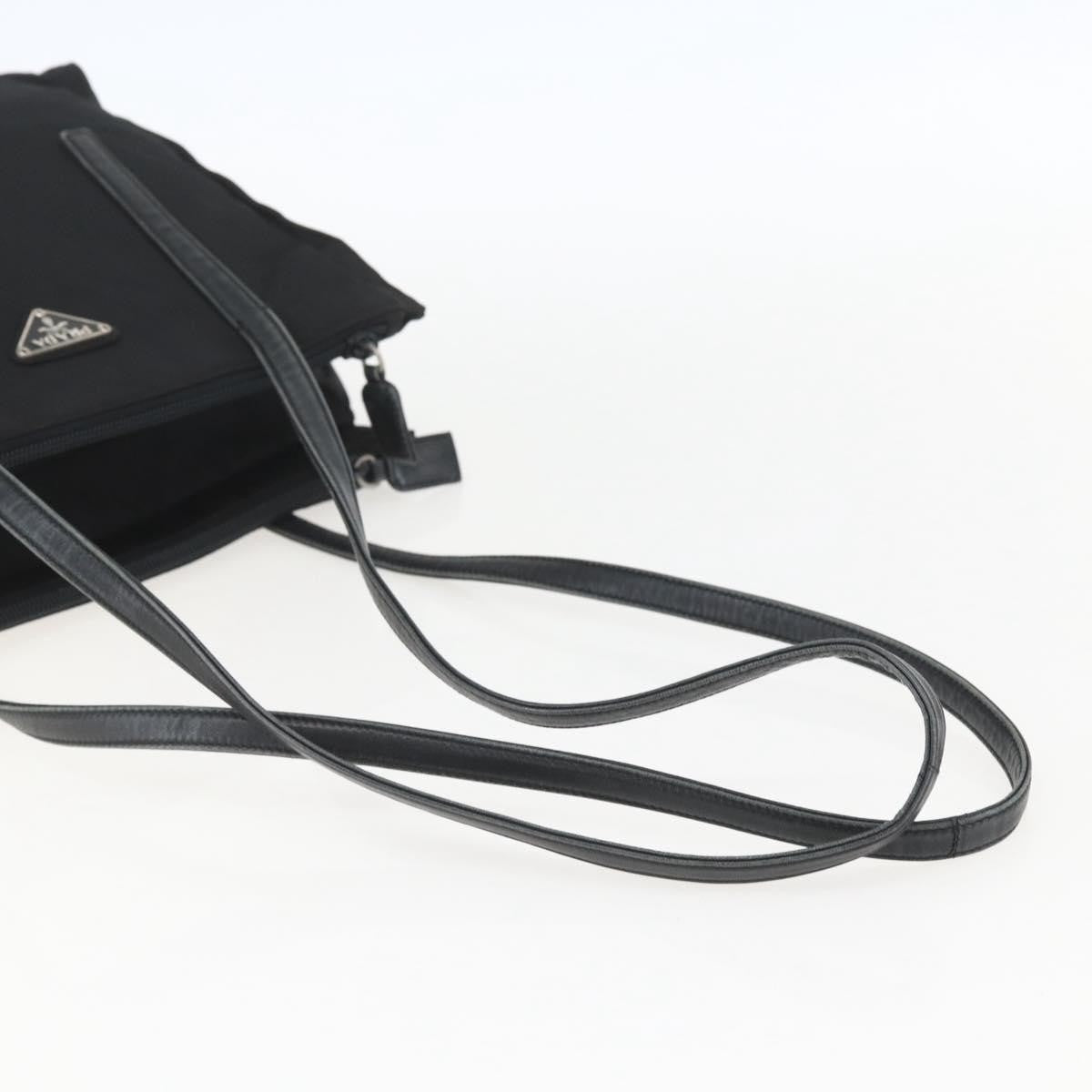 Prada Vintage Shoulder Bag Tessuto, BLACK, NYLON, Shoulder bag