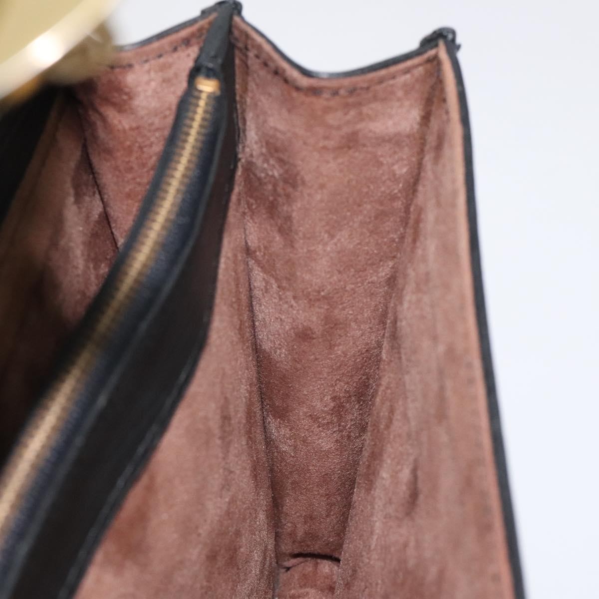 Versace Lock Flap Briefcase Leather, BLACK, LEATHER, Briefcase