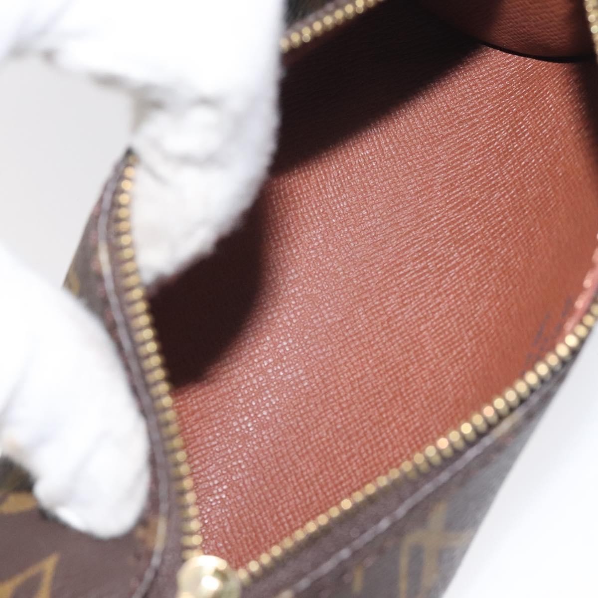 Louis Vuitton Papillon Pochette Monogram Canvas, BROWN, CANVAS, Handbag