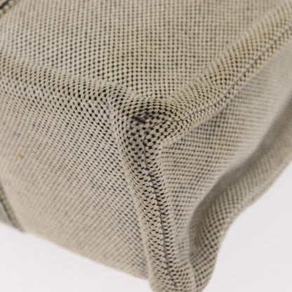 Hermes Fourre Tout Tote Canvas, GRAY, CANVAS, Tote bag