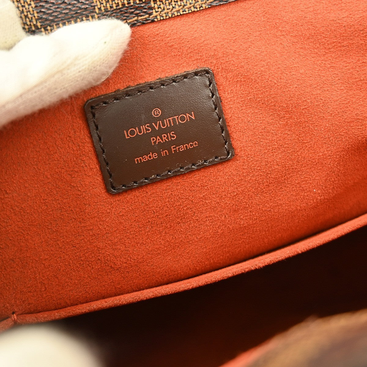 Louis Vuitton Parioli Handbag Damier, BROWN, CANVAS, Shoulder bag