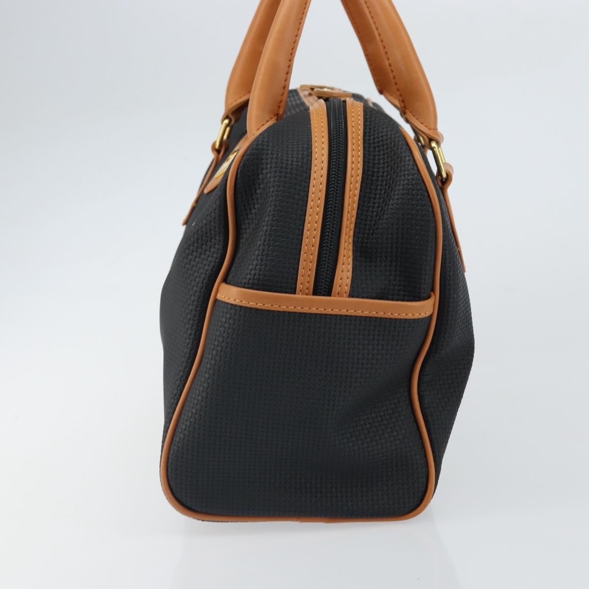 Saint Laurent Vintage Boston PVC Leather, BLACK, PVC, Handbag