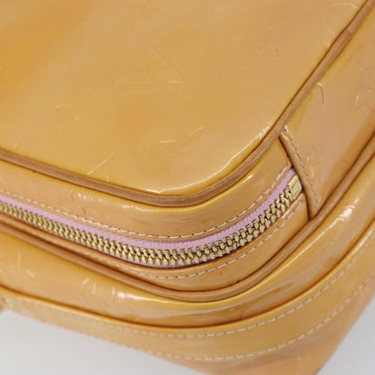 Louis Vuitton Wooster Handbag Monogram Vernis, YELLOW, PATENT_LEATHER, Shoulder bag