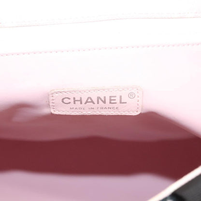 Chanel Biarritz Tote Quilted Canvas, PINK, CANVAS, Tote bag