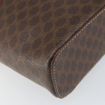 Celine Macadam Vanity Bag Canvas, BROWN, CANVAS, Clutche & pouche