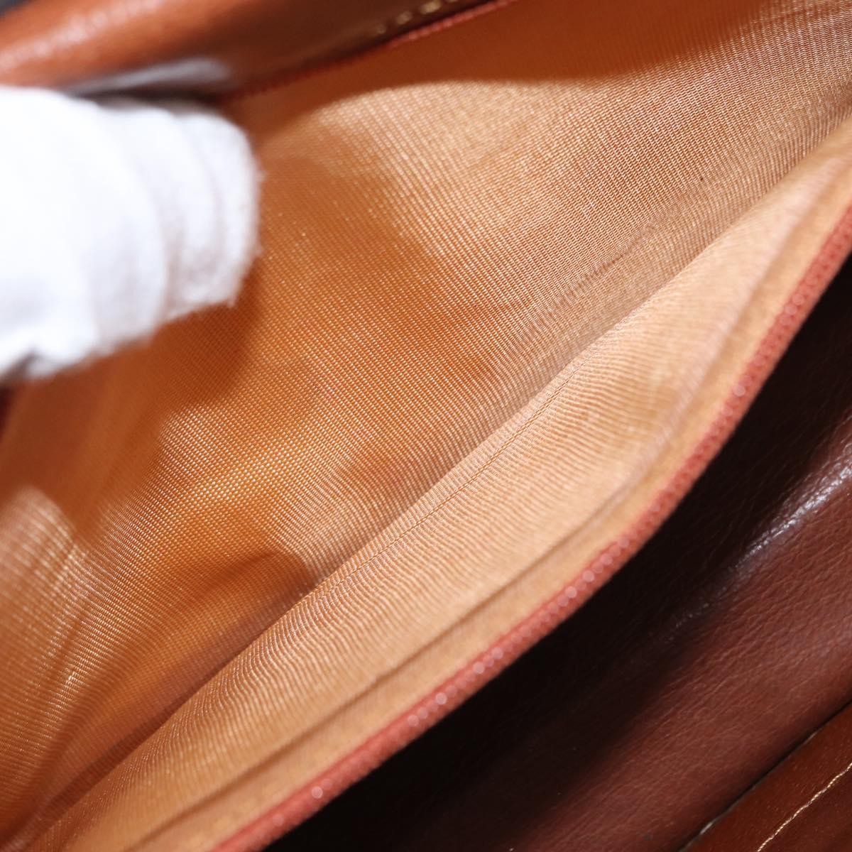 Louis Vuitton Dame Pochette Monogram Canvas, BROWN, CANVAS, Clutche & pouche