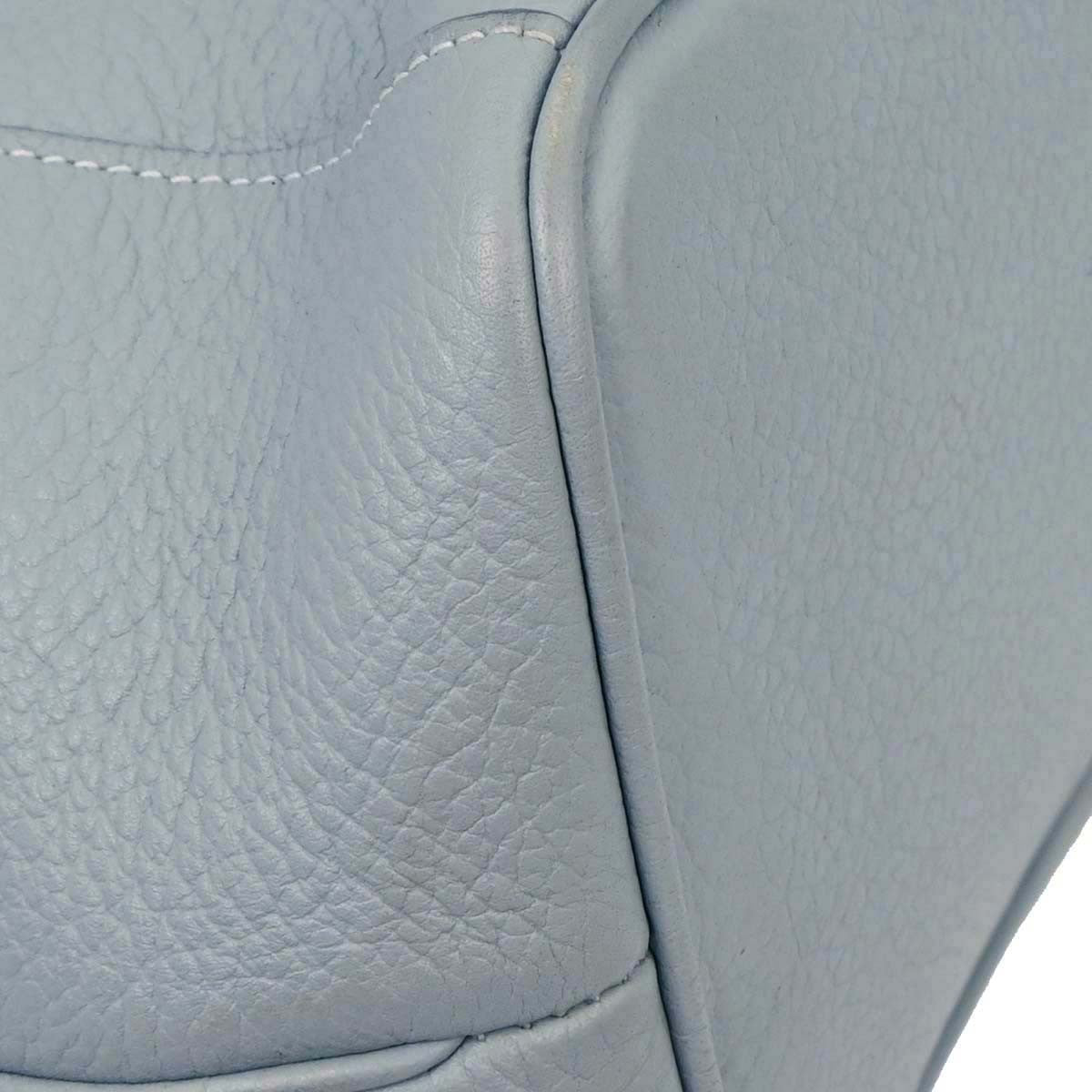 Loewe Fusta Totebag Leather, BLUE, LEATHER, Tote bag