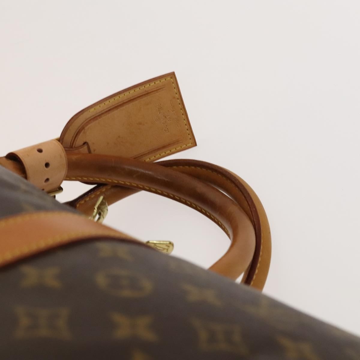 Louis Vuitton Keepall Bag Monogram Canvas, BROWN, CANVAS, Travel bag