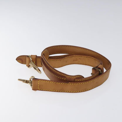 Louis Vuitton Adjustable Shoulder Strap Vachetta Leather, BEIGE, LEATHER, Straps