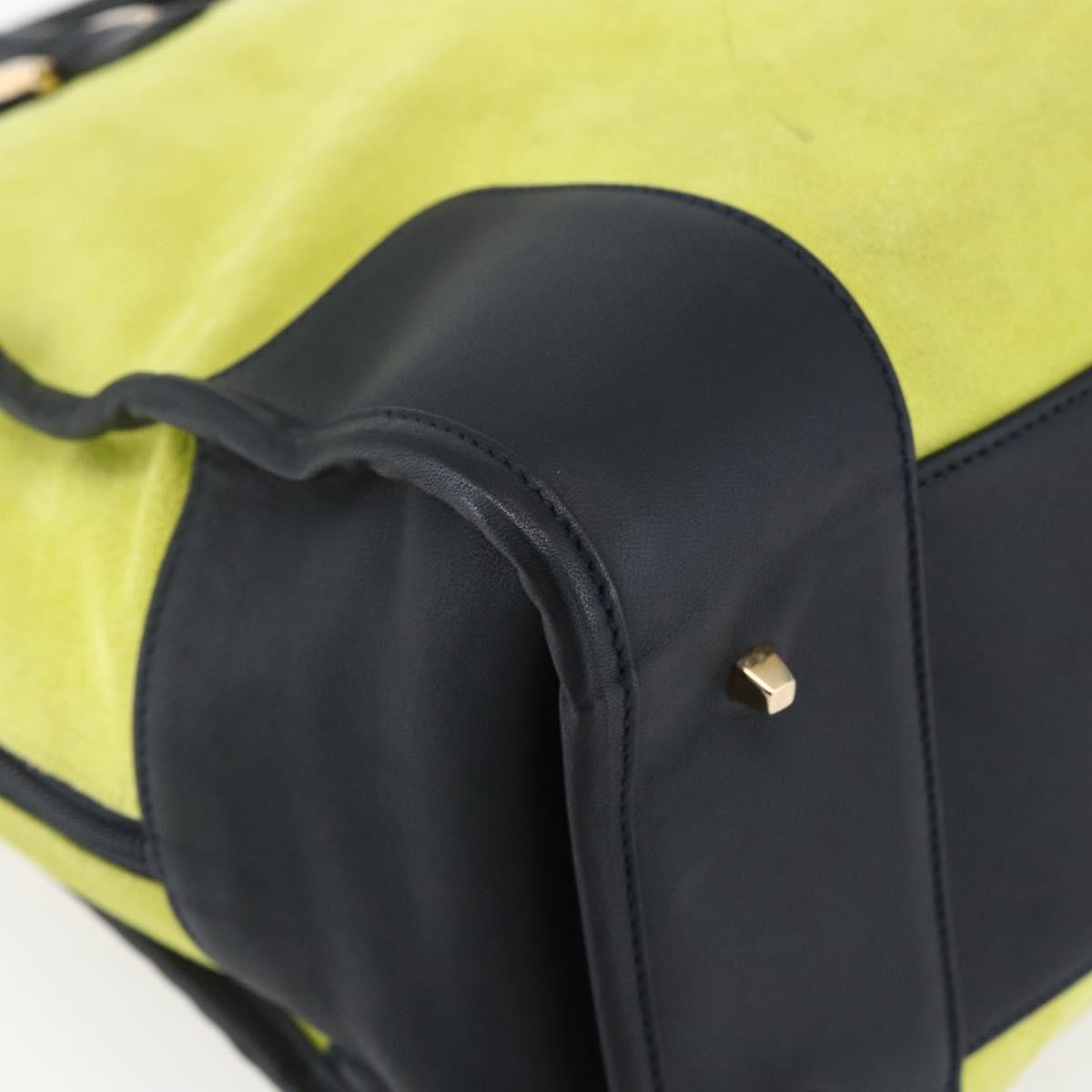 Loewe Amazona Bag Suede, YELLOW, SUEDE, Handbag