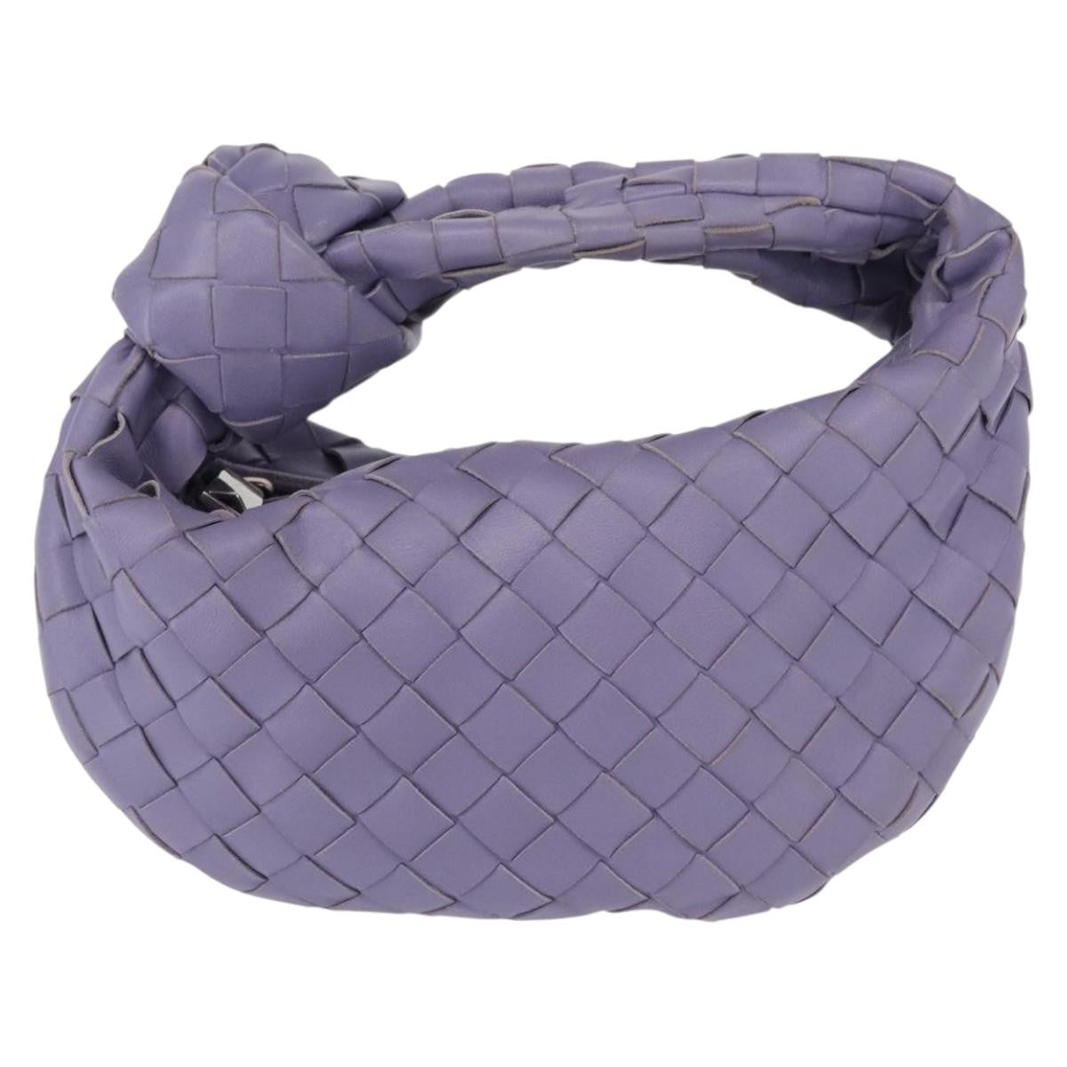 Bottega Veneta BV Jodie Hobo Intrecciato Nappa, PURPLE, LEATHER, Handbag