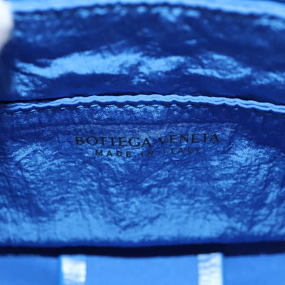 Bottega Veneta Fun Cassette Crossbody Bag Maxi Intrecciato Leather, BLUE, LEATHER, Crossbody bag