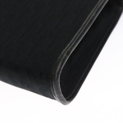 Christian Dior Vintage Trotter Crossbody Bag Diorissimo Coated Canvas, BLACK, CANVAS, Shoulder bag