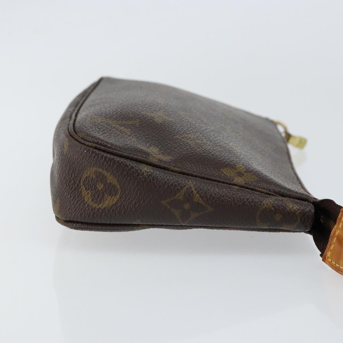 Louis Vuitton Pochette Accessoires NM Monogram Canvas, BROWN, CANVAS, Clutche & pouche