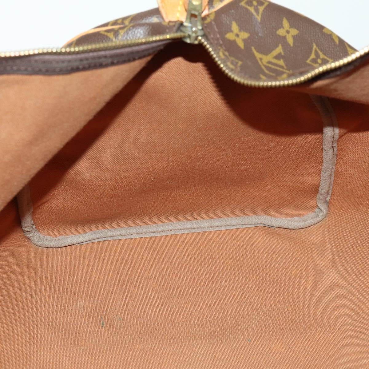 Louis Vuitton Keepall Bag Monogram Canvas, BROWN, CANVAS, Travel bag