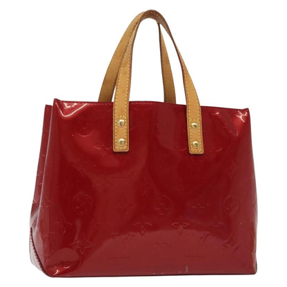 Louis Vuitton Reade Handbag Monogram Vernis, RED, PATENT_LEATHER, Handbag