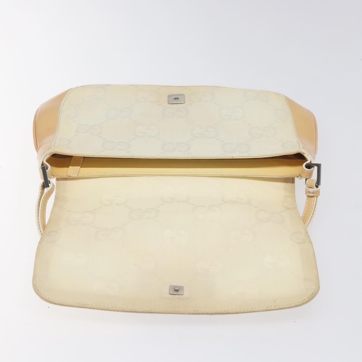 Gucci GG Canvas Bag Canvas, BEIGE, CANVAS, Shoulder bag