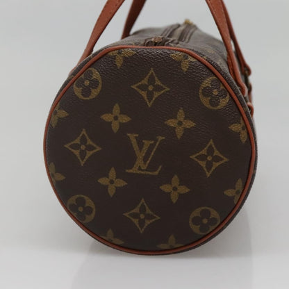 Louis Vuitton Papillon Handbag Monogram Canvas, BROWN, CANVAS, Handbag
