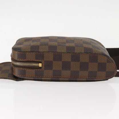 Louis Vuitton Geronimos Waist Bag Damier, BROWN, CANVAS, Shoulder bag