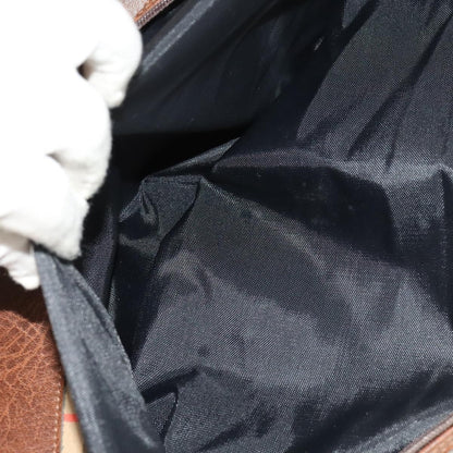 Burberry Nova check boston bag Canvas, BEIGE, CANVAS, Travel bag