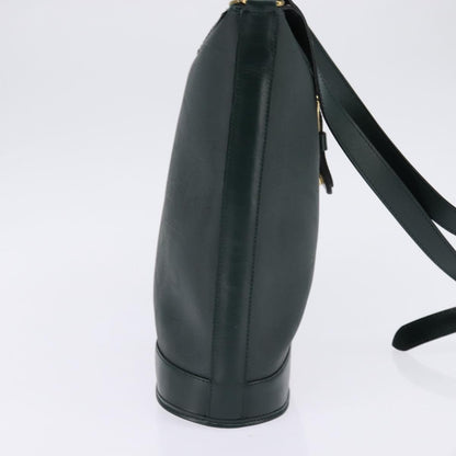 Christian Dior Vintage Trotter Crossbody Bag Canvas, GREEN, CANVAS, Shoulder bag