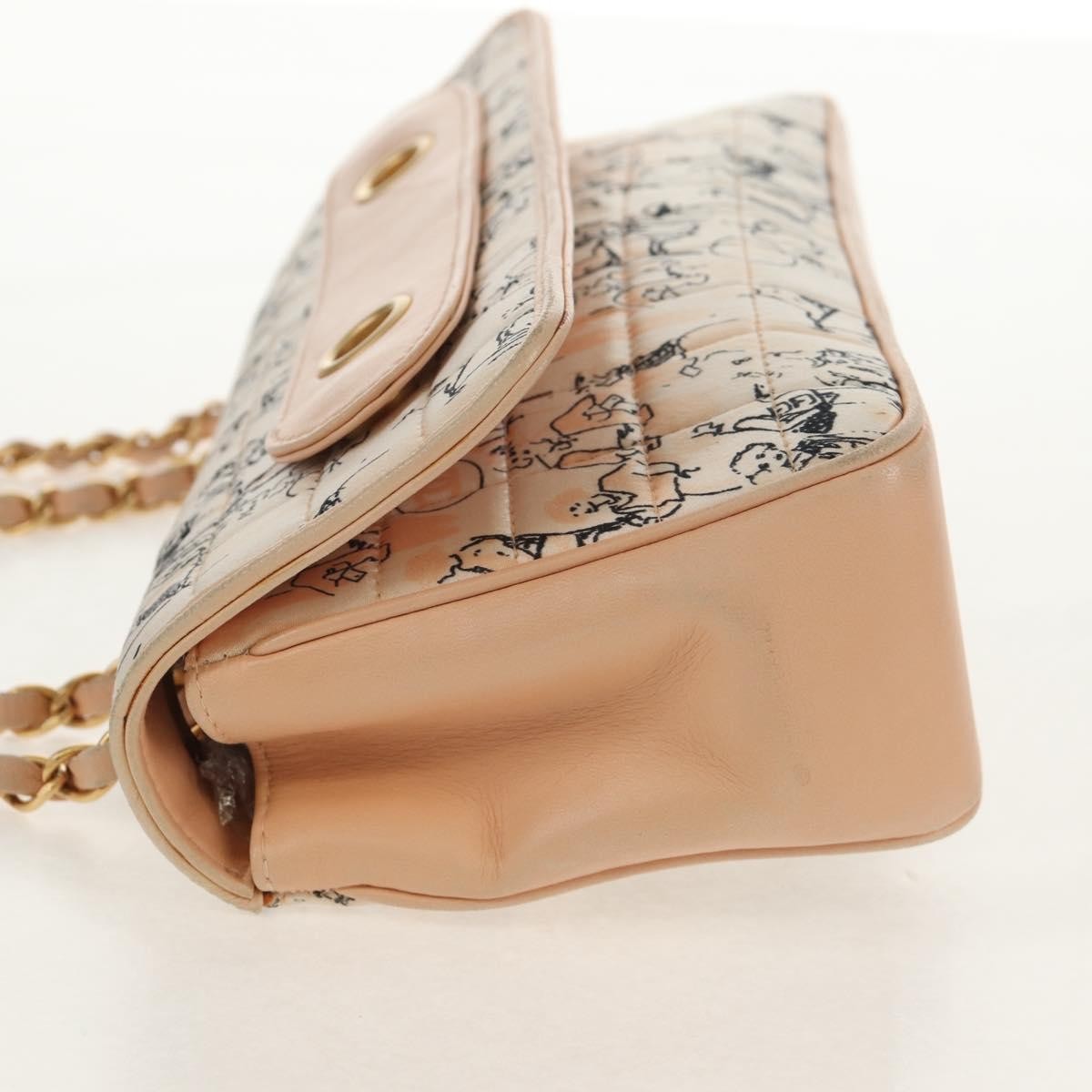 Chanel Limited Edition Scarf Flap Bag Printed Silk and Leather, MULTICOLOUR, LEATHER, Shoulder bag